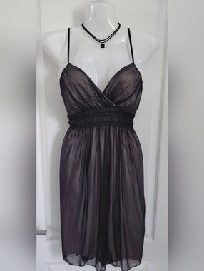 Hotkiss Black Babydoll Dress